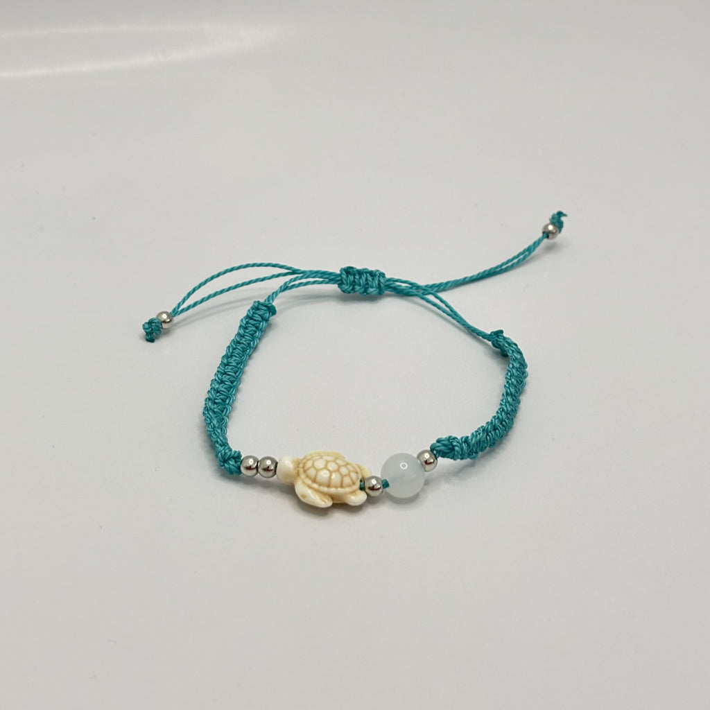 Meeresschmuck Stoffarmband