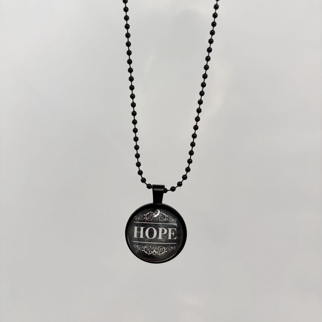 HOPE Kette Rund Schwarz